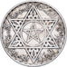 Morocco, Mohammed V, 200 Francs, AH 1372/1953, Paris, Silver, EF(40-45)