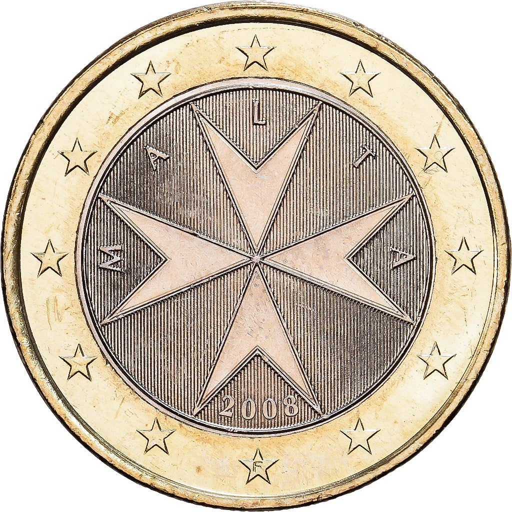 Malta, Euro, 2008, Paris, Bi-metallico, SPL, KM:131