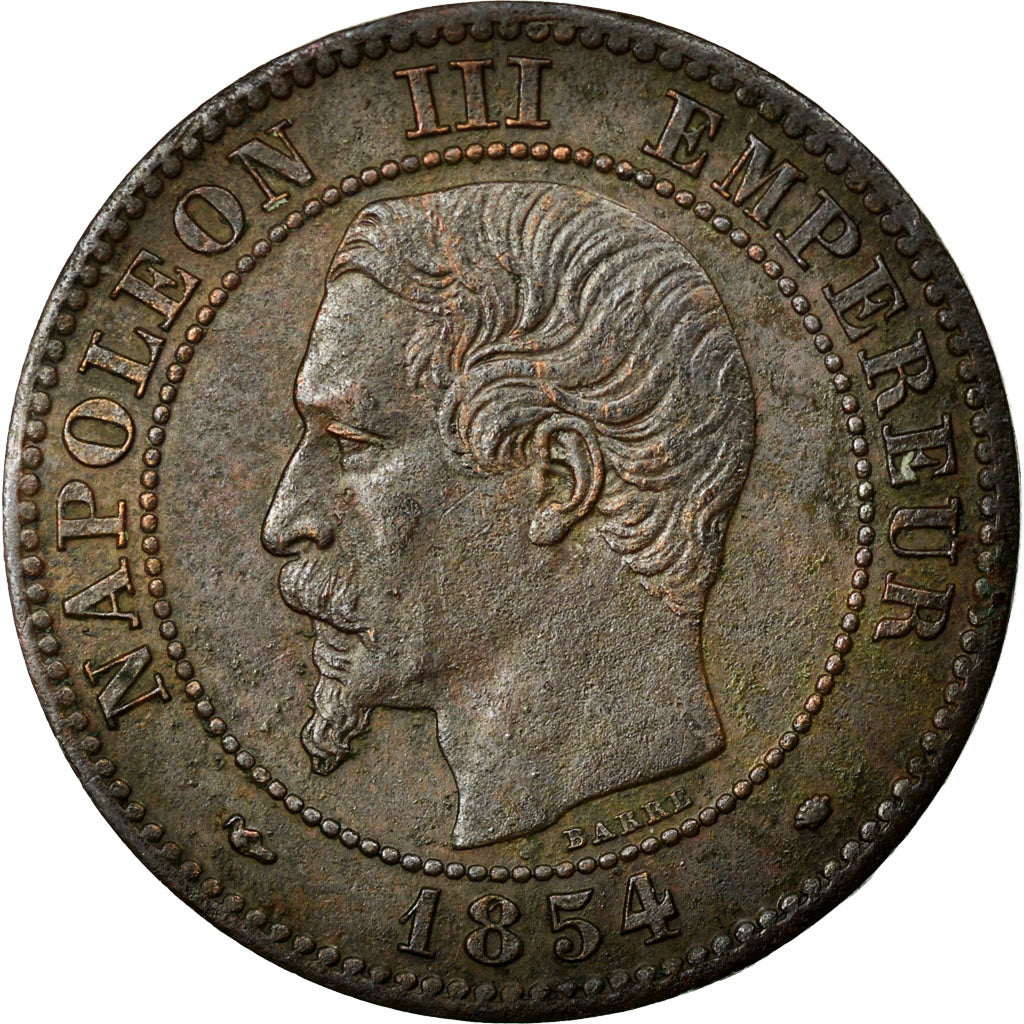 Coin, France, Napoleon III, Napoléon III, 2 Centimes, 1854, Marseille
