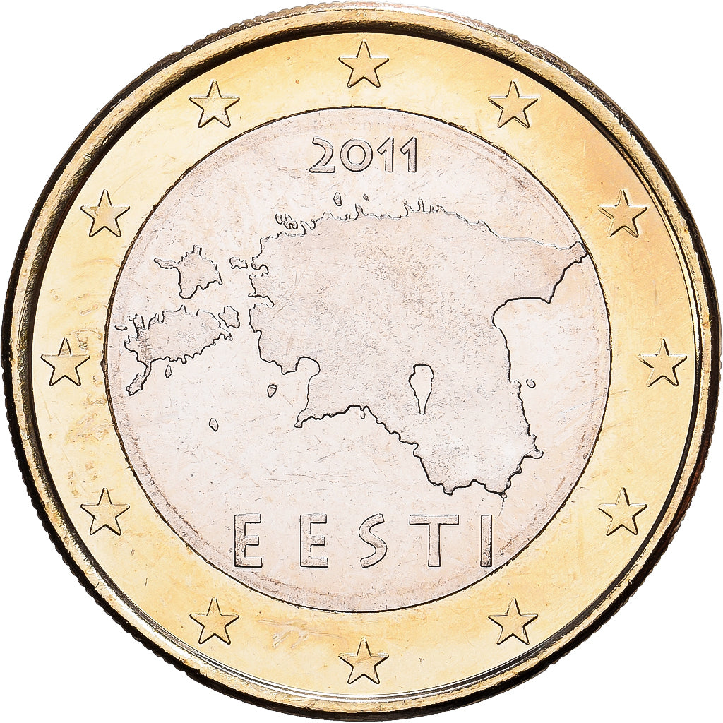 Estland, Euro, 2011, Vantaa, Bi-Metallic, PR+, KM:67