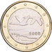 Finland, Euro, 2000, Vantaa, Bi-Metallic, MS(60-62), KM:105