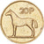 REPÚBLICA DE IRLANDA, 20 Pence, 1986, Níquel - bronce, EBC, KM:25
