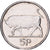 REPÚBLICA DE IRLANDA, 5 Pence, 1992, Cobre - níquel, EBC, KM:28