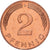 Bundesrepublik Deutschland, 2 Pfennig, 1982, Munich, Copper Plated Steel, UNZ