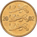 Estonia, 10 Senti, 2002, no mint, Aluminum-Bronze, MS(60-62), KM:22