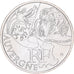 France, 10 Euro, Auvergne, 2012, Paris, Argent, SUP+, Gadoury:EU514, KM:1864