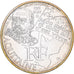 France, 10 Euro, Aquitaine, 2012, Paris, Silver, MS(60-62), Gadoury:EU514