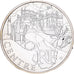 França, 10 Euro, Centre, 2011, Paris, Prata, MS(60-62), Gadoury:EU450, KM:1732
