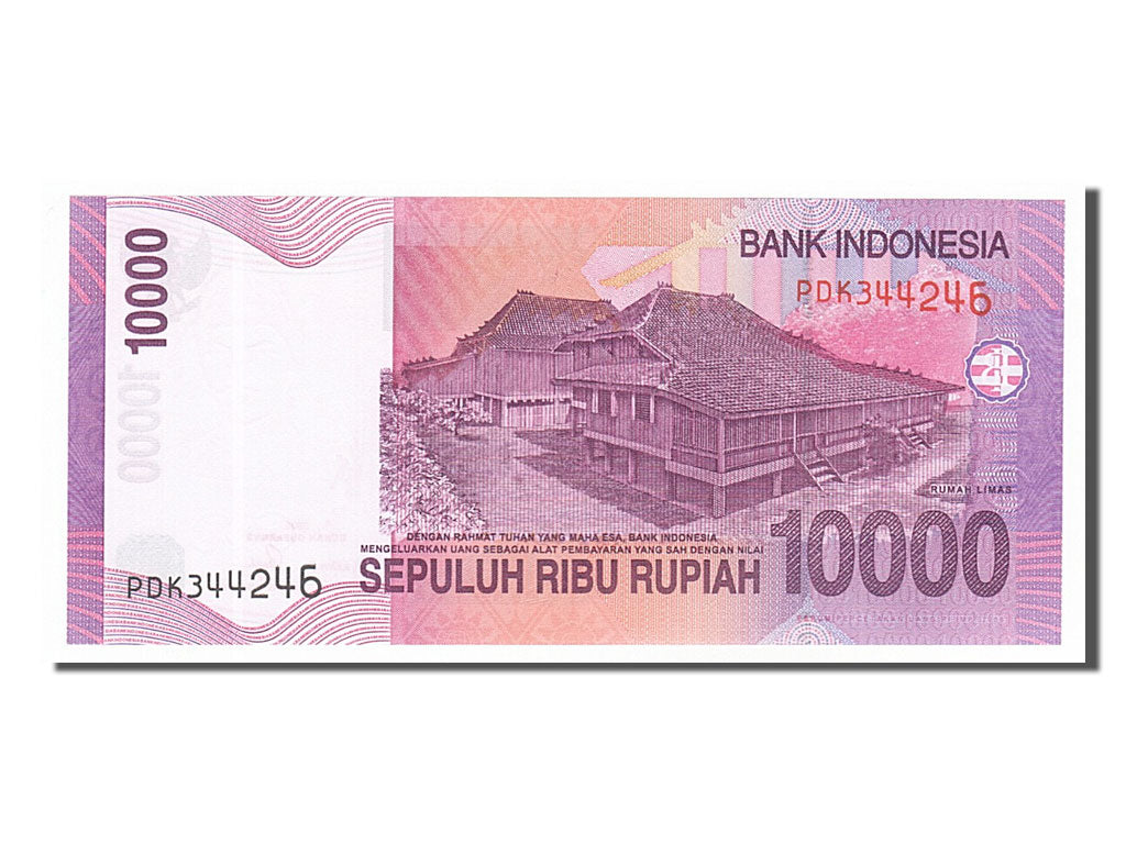 Banknote, Indonesia, 10,000 Rupiah, 2005, UNC(65-70)