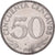 Bolivia, 50 Centavos, 1965, Acciaio ricoperto in nichel, BB, KM:190