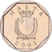 Malta, 5 Cents, 2001, Franklin Mint, Copper-nickel, AU(55-58), KM:95