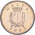 Malta, 2 Cents, 2002, Franklin Mint, Cobre - níquel, EBC, KM:94
