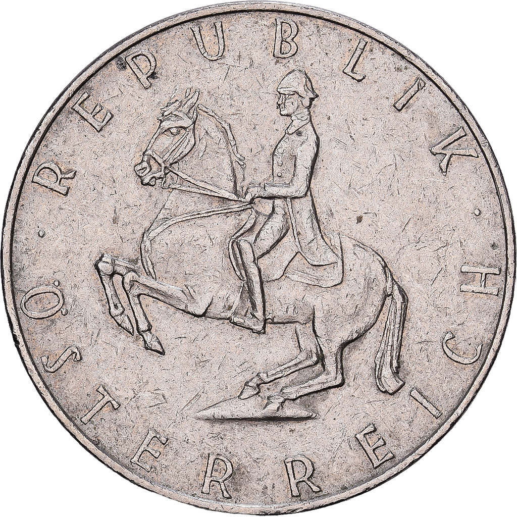 Austria, 5 Schilling, 1975, Copper-nickel, AU(50-53), KM:2889a