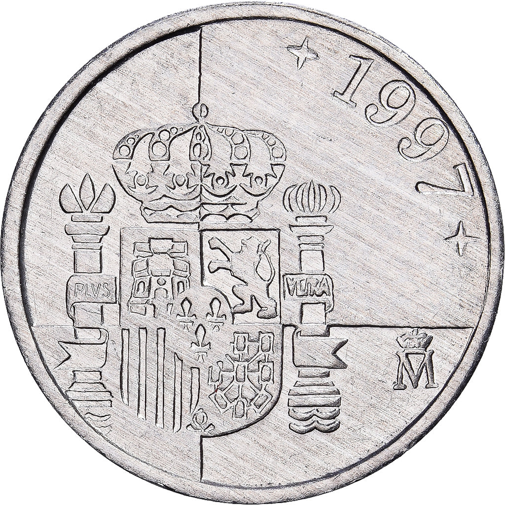 Espagne, Juan Carlos I, Peseta, 1997, Madrid, Aluminium, SUP, KM:832