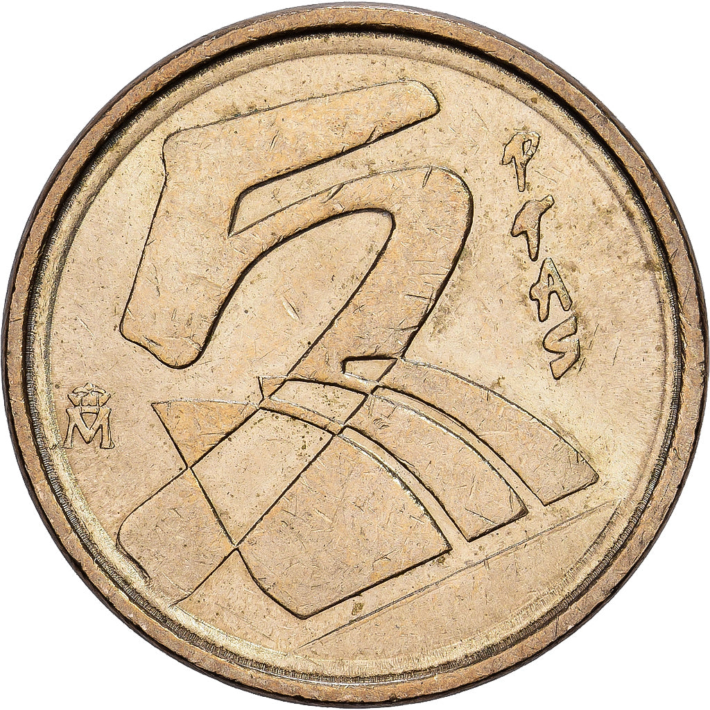 Spain, Juan Carlos I, 5 Pesetas, 1998, Madrid, Aluminum-Bronze, AU(55-58)