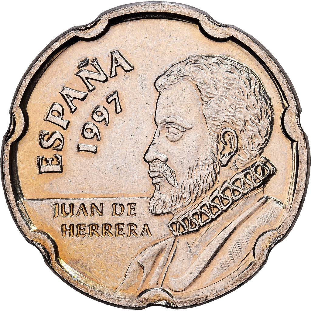 Spain, Juan Carlos I, 50 Pesetas, 1997, Madrid, Copper-nickel, AU(55-58), KM:985