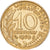 France, 10 Centimes, Marianne, 1989, Paris, Aluminum-Bronze, AU(50-53)
