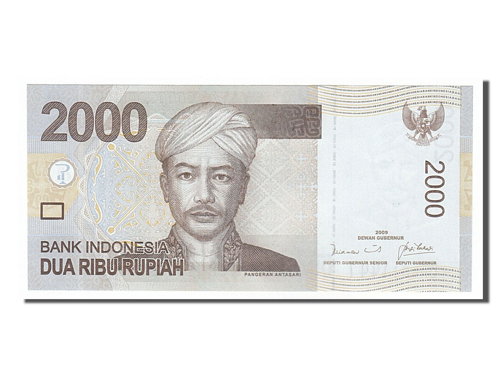 Banknote, Indonesia, 2000 Rupiah, 2009, UNC(65-70)