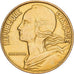 France, 20 Centimes, Marianne, 1964, Paris, Aluminum-Bronze, AU(50-53)