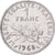 Francja, Franc, Semeuse, 1968, Paris, Nikiel, AU(55-58), Gadoury:474, KM:925.1