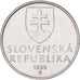 Slovakia, 5 Koruna, 1995, Nickel plated steel, AU(55-58), KM:14