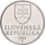 Eslovaquia, 2 Koruna, 2002, Níquel chapado en acero, EBC, KM:13