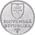 Eslovaquia, 10 Halierov, 2002, Aluminio, EBC, KM:17