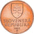 Slovaquie, 50 Halierov, 2002, Cuivre plaqué acier, SUP, KM:35