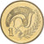 Cypr, Cent, 2004, Mosiądz niklowy, AU(55-58), KM:53.3