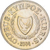 Cyprus, 10 Cents, 2004, Nickel-brass, PR, KM:56.3