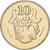 Cypr, 10 Cents, 2004, Mosiądz niklowy, AU(55-58), KM:56.3