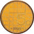 Netherlands, Beatrix, 5 Gulden, 1989, Bronze Clad Nickel, EF(40-45), KM:210