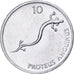 Slowenien, 10 Stotinov, 1992, Kremnica, Aluminium, VZ+, KM:7