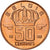 Belgium, Baudouin I, 50 Centimes, 1998, Brussels, Bronze, MS(60-62), KM:149.1