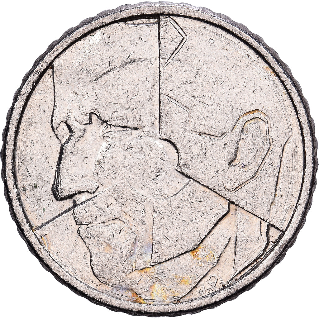 Belgium, Baudouin I, 50 Francs, 50 Frank, 1987, Brussels, Nickel, EF(40-45)