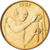 West African States, 25 Francs, 1987, Paris, Aluminum-Bronze, MS(60-62), KM:9
