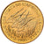 Central African States, 25 Francs, 1986, Paris, Aluminum-Bronze, MS(60-62)