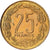Central African States, 25 Francs, 1986, Paris, Aluminum-Bronze, MS(60-62)