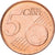 Holandia, Beatrix, 5 Euro Cent, 1999, Utrecht, Miedź platerowana stalą