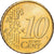Holandia, Beatrix, 10 Euro Cent, 2000, Utrecht, Mosiądz, MS(60-62), KM:237