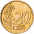 Holandia, Beatrix, 20 Euro Cent, 2002, Utrecht, Mosiądz, MS(60-62), KM:238