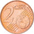 Austria, 2 Euro Cent, 2002, Vienna, Miedź platerowana stalą, MS(60-62)