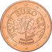 Oostenrijk, 5 Euro Cent, 2002, Vienna, Copper Plated Steel, PR+, KM:3084