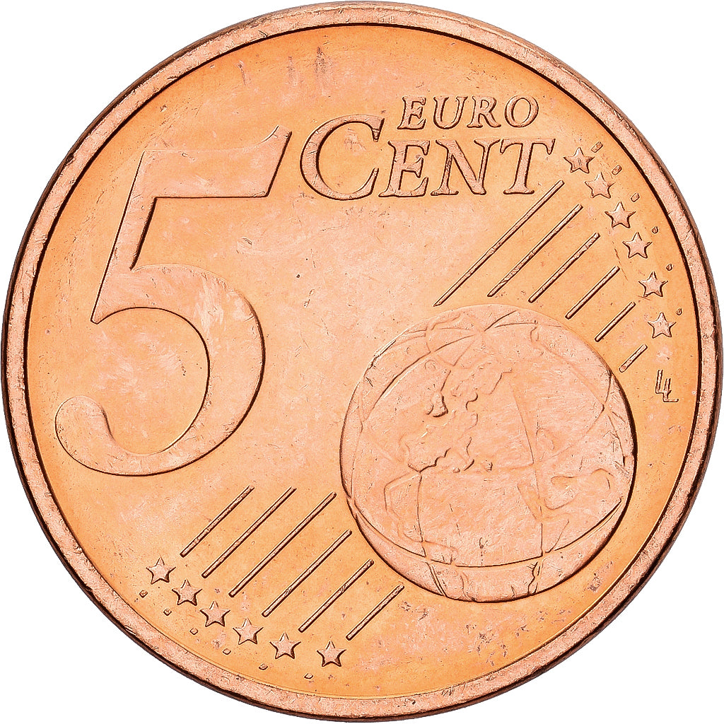 Oostenrijk, 5 Euro Cent, 2002, Vienna, Copper Plated Steel, PR+, KM:3084