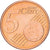 Österreich, 5 Euro Cent, 2002, Vienna, Copper Plated Steel, VZ+, KM:3084