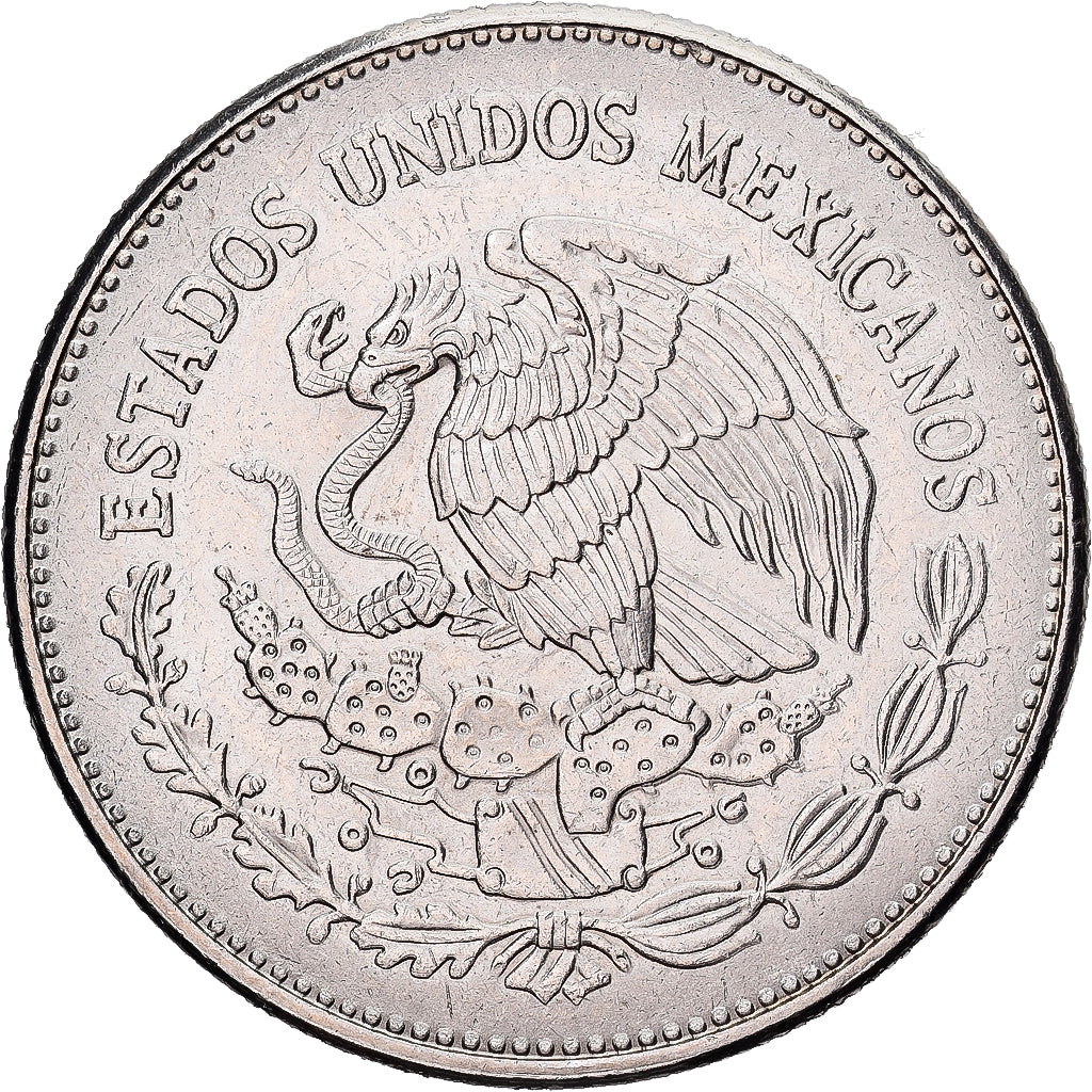 Mexico, 50 Pesos, 1984, Mexico City, Copper-nickel, EF(40-45), KM:490