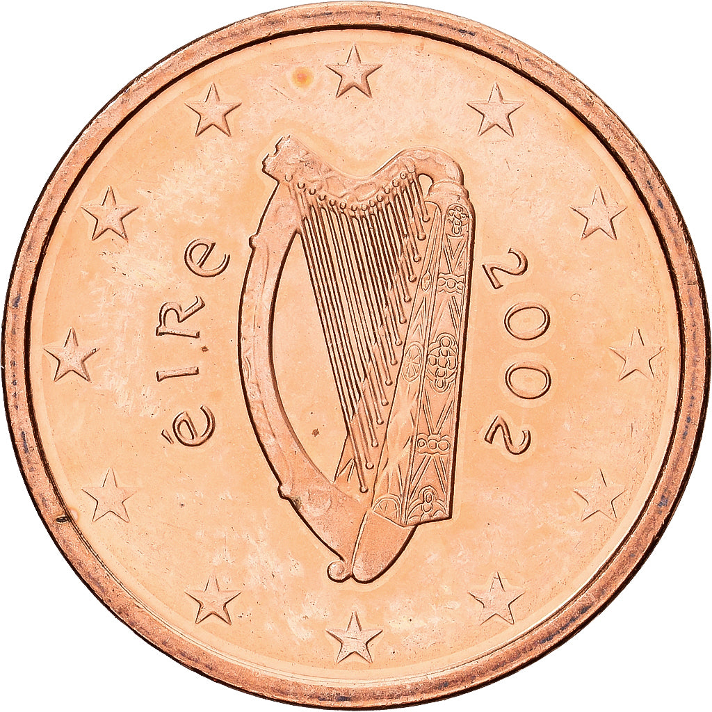 Irlande, 2 Euro Cent, 2002, Sandyford, Cuivre plaqué acier, SUP+, KM:33