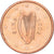 REPUBLIEK IERLAND, 2 Euro Cent, 2002, Sandyford, Copper Plated Steel, PR+, KM:33