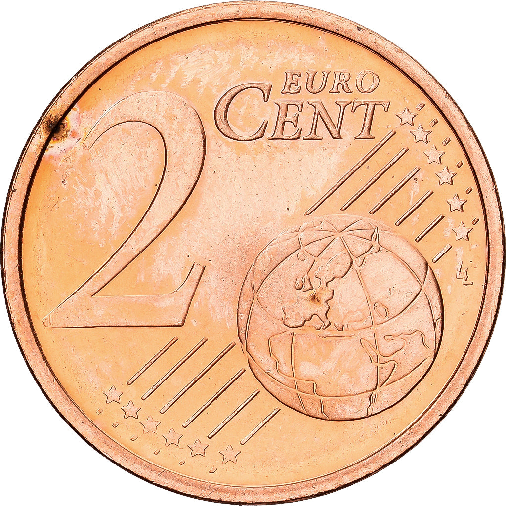Irlande, 2 Euro Cent, 2002, Sandyford, Cuivre plaqué acier, SUP+, KM:33