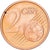 REPUBLIEK IERLAND, 2 Euro Cent, 2002, Sandyford, Copper Plated Steel, PR+, KM:33